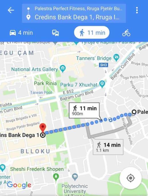 شقة New Apartament تيرانا المظهر الخارجي الصورة