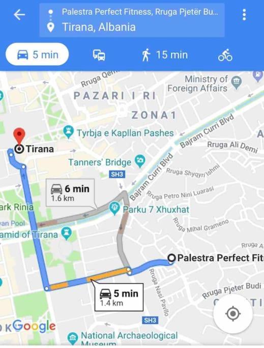 شقة New Apartament تيرانا المظهر الخارجي الصورة